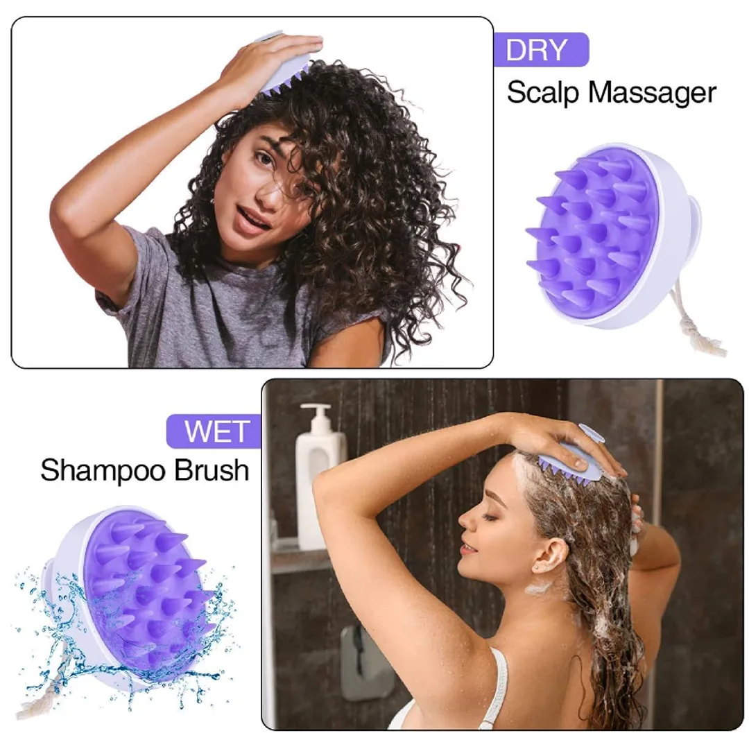 scalp massager improves blood circulation